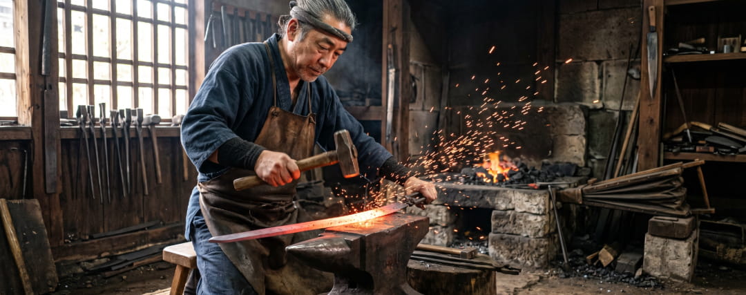 Katana Staalstructuur